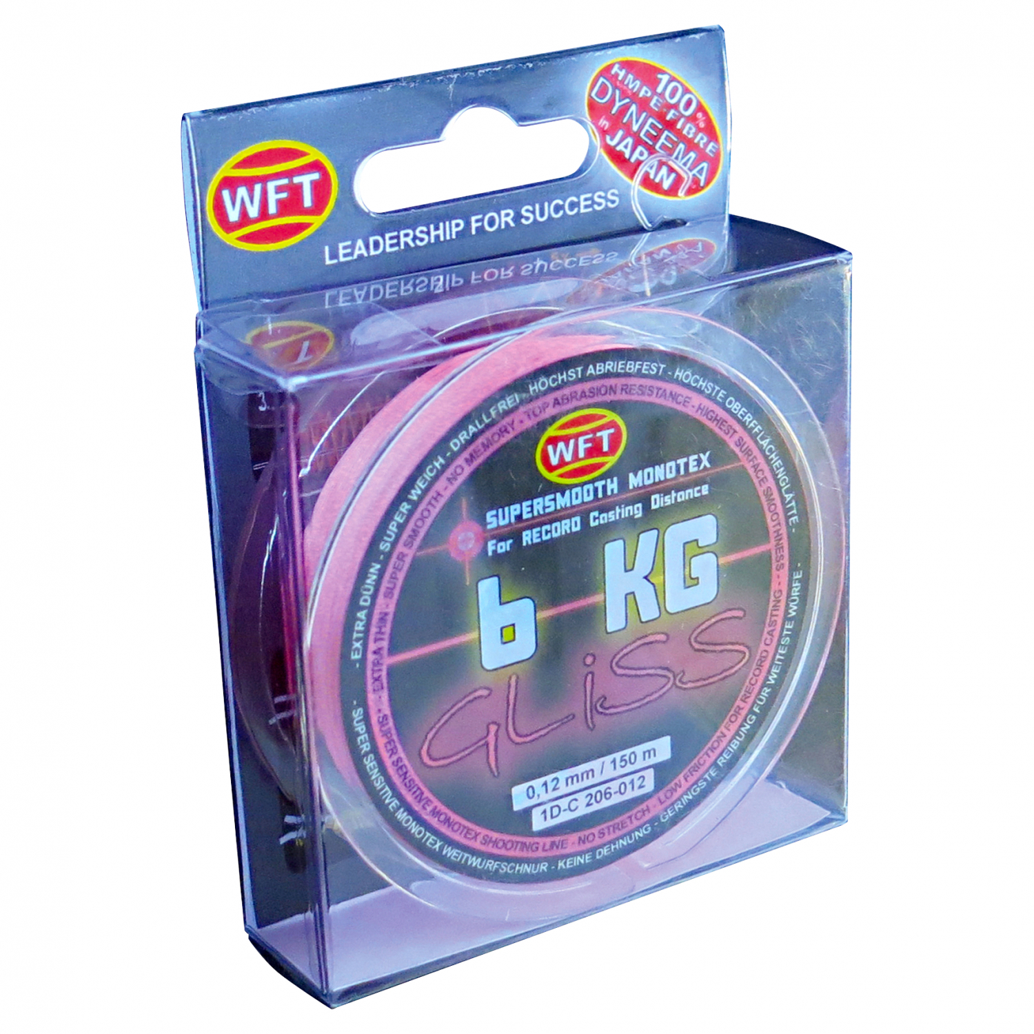WFT WFT Angelschnur Gliss KG Monotex (pink) 