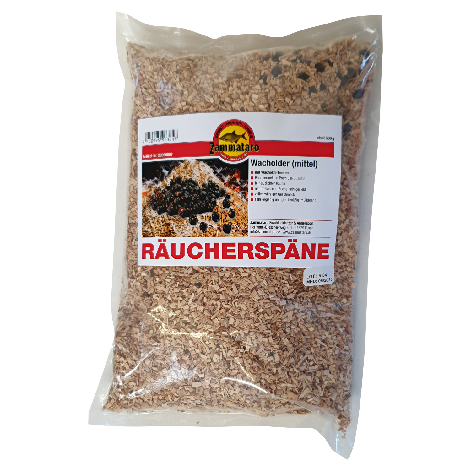 Zammataro Räucherspäne (Wacholder) 