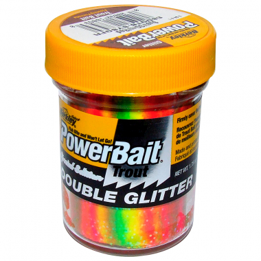 Berkley Forellenteig Powerbait Trout Bait (Double Glitter Twist)