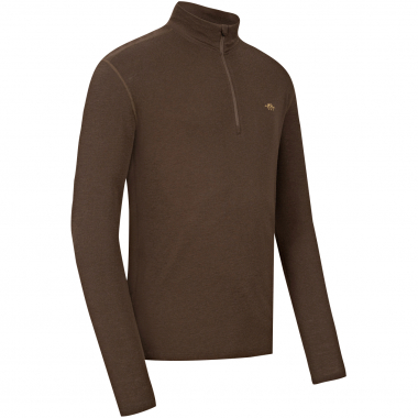 Blaser Jonar HZ Merino Base Longsleeve Herren (Dunkelbraun)