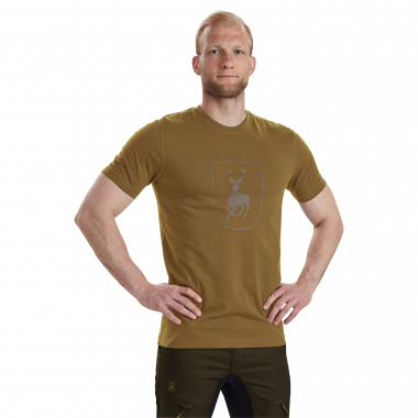 Deerhunter Logo T-Shirt Herren (Butternut)