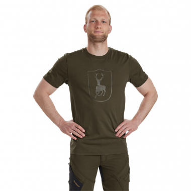 Deerhunter Logo T-Shirt Herren (Fallen Leaf)