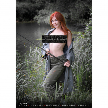 Erotischer Kalender "Fishing Girls" 2026