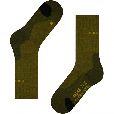 Falke TK2 Explore Wool Trekking Socken Herren (Forest)