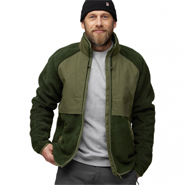 Fjällräven Vardag Pile Jacket M Herren (Deep Forest-Laurel Green)