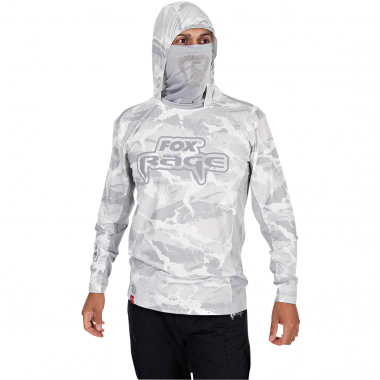 Fox Rage Herren UV Hooded Light Camo Top