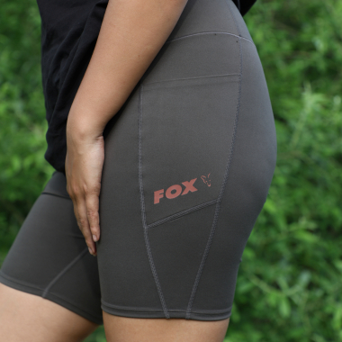 Fox Women's Clothing Short Leggings Damen (Grey)