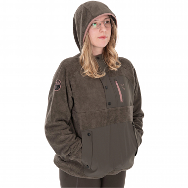 Fox Women's Explorer Fleece Hooded Jacket Damen (Olive)