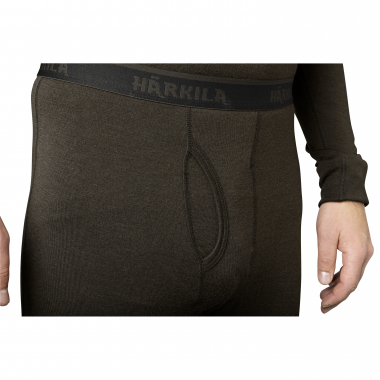 Härkila Base All Season Long Johns Herren (Shadow Brown )
