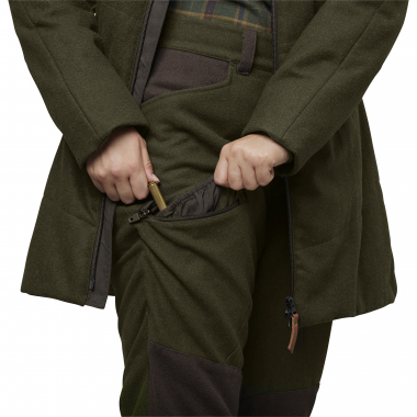 Härkila Damen Metso Winter Trousers Women Damen (Willow Green/Shadow Brown)