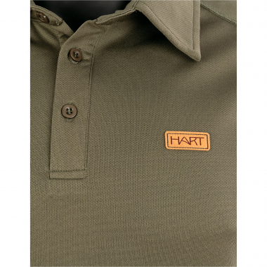 Hart Pace Polo-Shirt Herren (Olive)