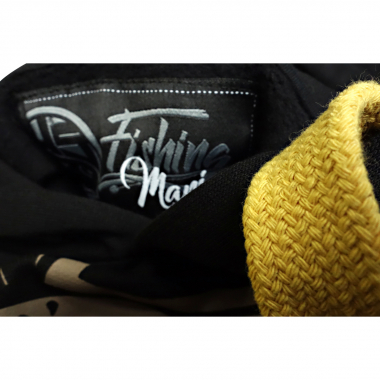 Hotspot Fishing Mania CatFish Hoodie Herren (Black)