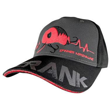 Hotspot Unisex Crank Cap Unisex (Black/Grey)