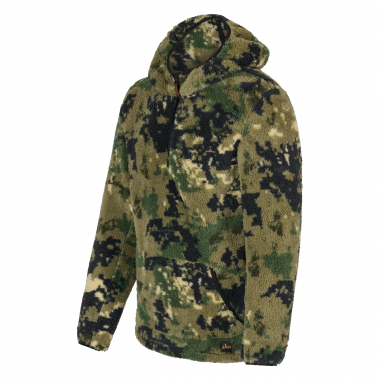 Il Lago Fleece Hoodie Elvik Herren (phantomX Oliv)