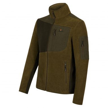 Il Lago Fleecejacke Revier Pro 365 Herren (Oliv/Braun)