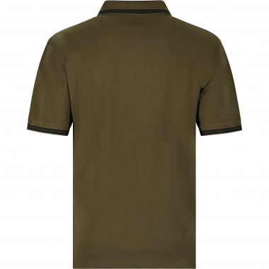 il Lago Prestige Poloshirt Pique Herren (Oliv)