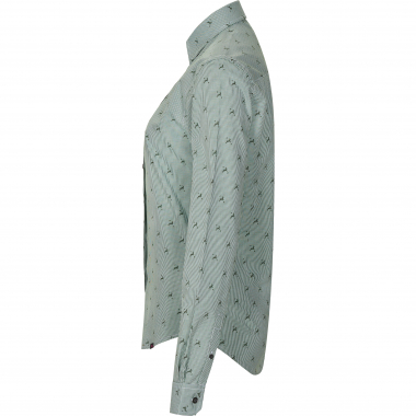 il Lago Sie Damen Bluse Hirschlein (oliv)