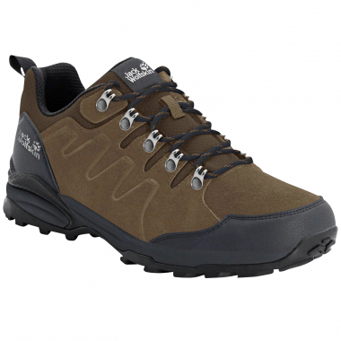 Jack Wolfskin Herren Refugio Texapore Low M Herren (Brown/Phantom)