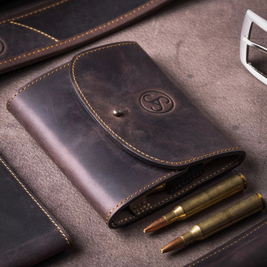 J.P. Sauer & Sohn Patronenetui Leder