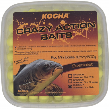 Kogha Crazy Action Baits Fluo (Gelb)