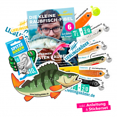 Lieblingsköder Gummifisch Barschköder (7,5 cm, Ultimate Collection Klares Wasser)