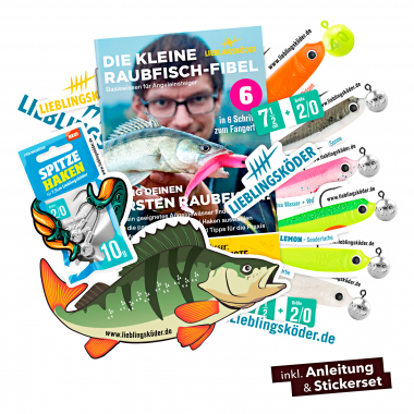 Lieblingsköder Gummifisch Barschköder (7,5 cm, Ultimate Collection Trübes Wasser)