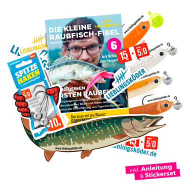 Lieblingsköder Gummifisch Hechtköder (15 cm, Ultimate Collection Klares Wasser)