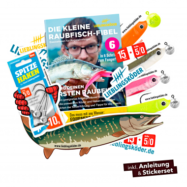 Lieblingsköder Gummifisch Hechtköder (15 cm, Ultimate Collection Trübes Wasser)