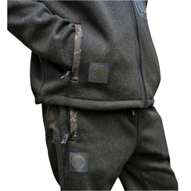 Nash Unisex Zero Tolerance Nordic Fleece Joggers Unisex (Oliv/Camouflage)