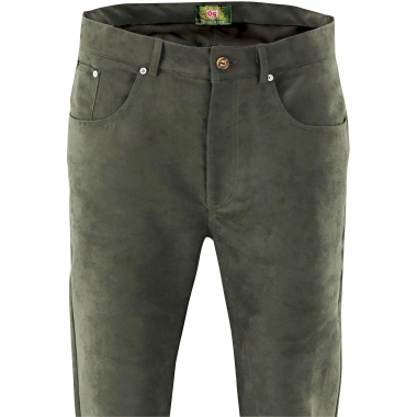 OS Trachten Herren Lederoptik (olive)