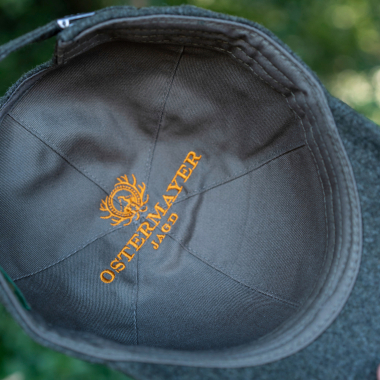 Ostermayer Jagd Kappe aus Merinoloden Unisex (Grün)