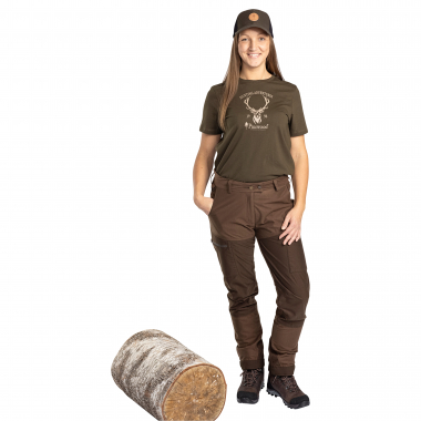 Pinewood Furudal Active Trouser Damen (H.Brown/Suede Brown)
