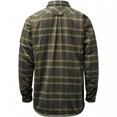 Pinewood Herren Pile Overshirt (Dunkelgrün)