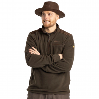 Pinewood Herren Småland Hunters Half Zip Fleecepullover