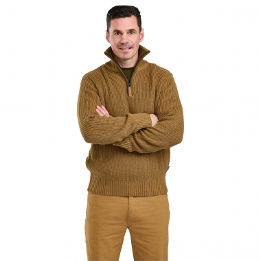 Pinewood Herren Strick Sweater Philip (Sandstone)