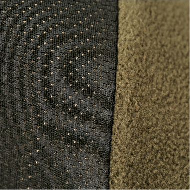 PSS X-treme Polar Microfleece Pullover Herren (Grün/Schwarz)