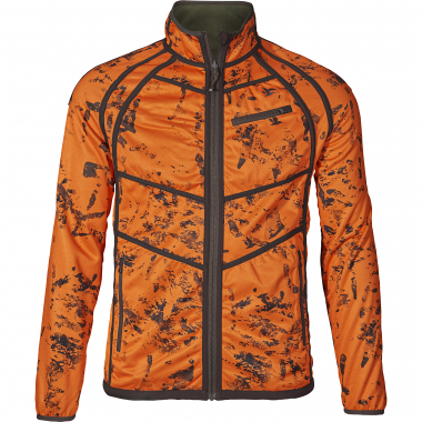 Seeland Vantage Reversible Fleece Jacket Herren (Pine Green/InVis Orange Blaze)