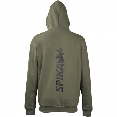Spika Herren GO Core Zip-Through Hoodie (Olive)
