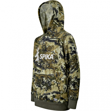 Spika Kinder GO Biarri Hoodie (Camo, Cool Grey Logo)
