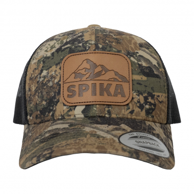 Spika Patch Trucker Cap Unisex (Mountain Camp/ Black)
