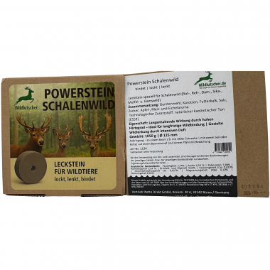 Wildlutscher Powerstein Schalenwild