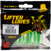 FTM Lifter Lures Larvy, Hot Green/White 