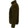il Lago Prestige Teddyfleece-Jacke Halver Herren (Oliv/Schwarz) 