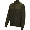 Il Lago Strickfleecejacke Alpenblick Herren (Oliv) 