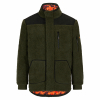 Il Lago Wende-Faserpelzjacke Bergfjord LTX Herren (Dunkel Oliv/phantomX Orange Blaze) 