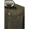 OS Trachten Herren Hemd 1/1 Arm Regular Fit Herren (Trachtengrün) 