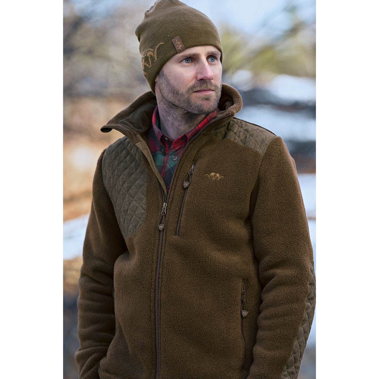 Blaser Unisex Wende Beanie Argali (khaki) 