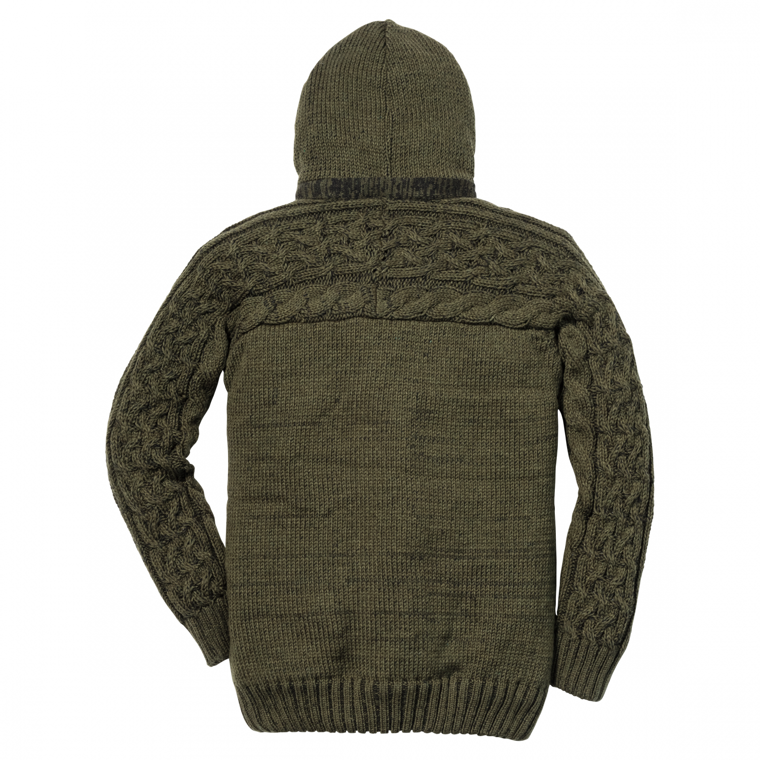 CIT Herren Winter Strickjacke (mit Kapuze) 