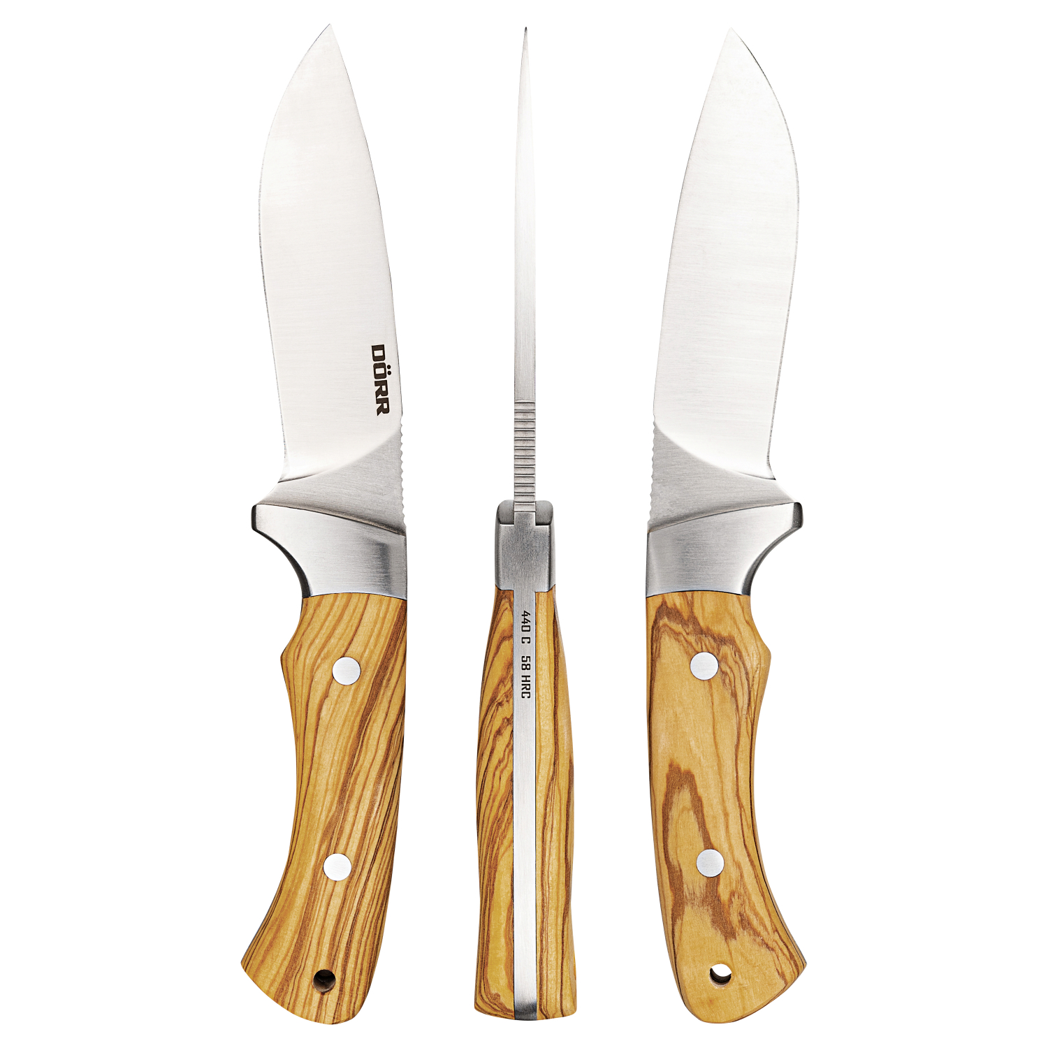 Dörr Outdoormesser M-110 (Olivenholz) 