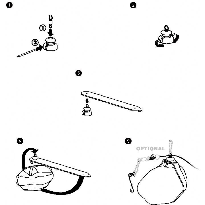 FISHSTONE Universalmontage Loop-Kit (veggie) 